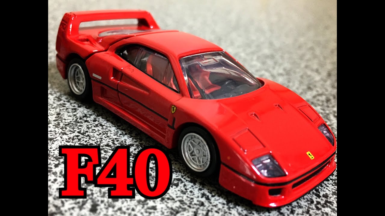 10月の新車　トミカプレミアム　フェラーリF40 【TOMICA】Ferarri F40!!!