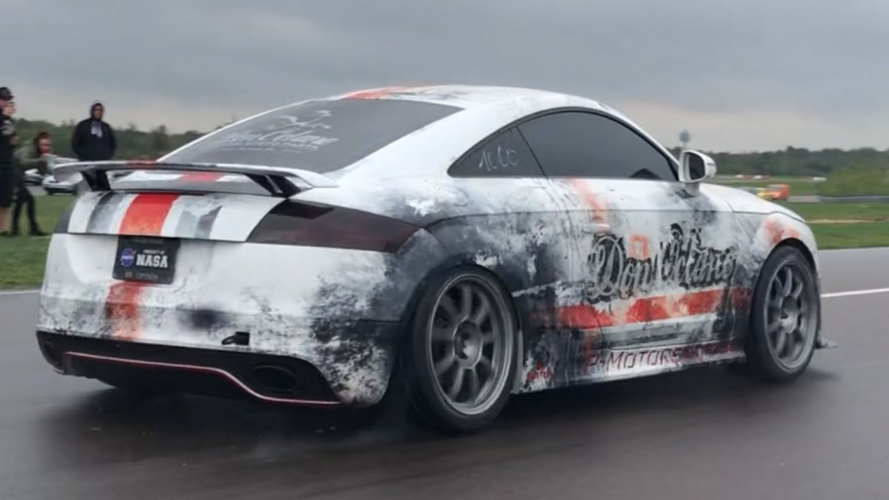 1300hp Audi TT R30 Turbo 313km/h @ halfmile!!! Don Octane TTT Half Mile 05.10.2019