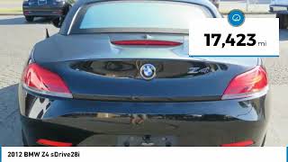 2012 BMW Z4 Charlotte NC J196387A