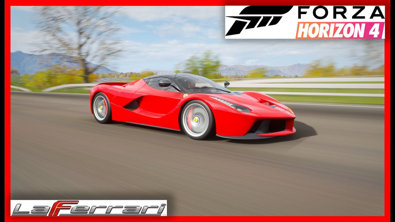 Ferrari Laferrari ❤️- Forza Horizon 4 (1080p 60fps) gameplay