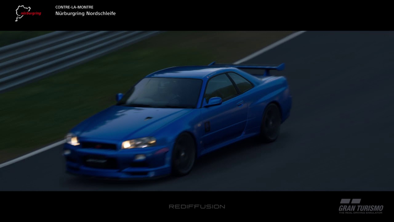 Gran Turismo™SPORT Nissan GTR R34 @ Nordschleife