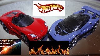 Hot Wheels McLaren Senna vs Porsche 918 Spyder