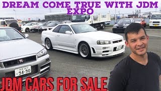 Nissan Skyline GTR R34 SOLD OUT I Happy customer JDM EXPO I Jdm cars for sale