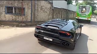 PRITHVIRAJ SUKUMARAN’S CAR LAMBORGHINI HURACAN LP610-4 | KOCHI KERALA