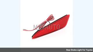 Rear Brake Light For Toyota CHR 16 18 Rear Bumper Reflector light Tail Light Stop Lamp High Quali...