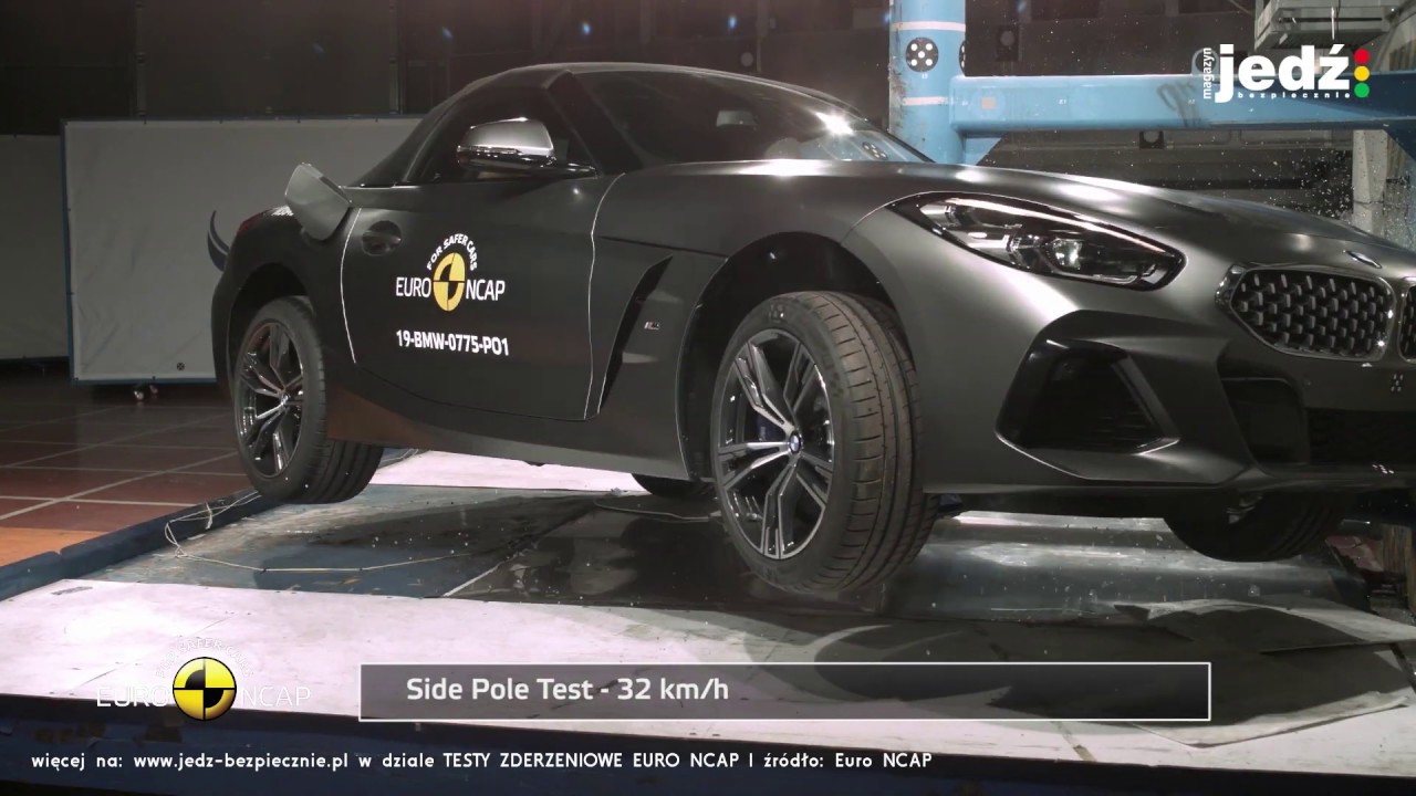 TESTY ZDERZENIOWE EURO NCAP | BMW Z4 | Wrzesień 2019