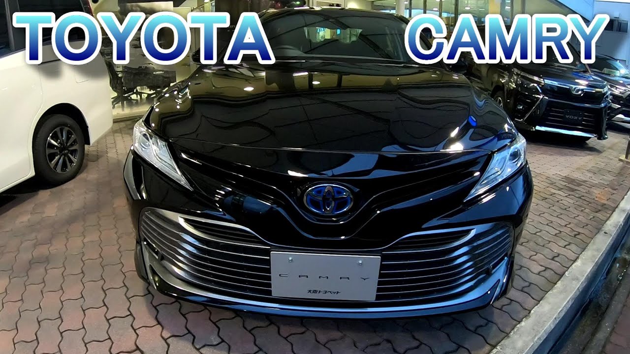 TOYOTA　CAMRY G Attitude black mica