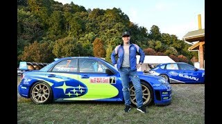 1100台以上のWRXが集まった「WRX Fan Meeting」。ペター・ソルベルグ選手に加え、トミ・マキネン監督がサプライズ参加