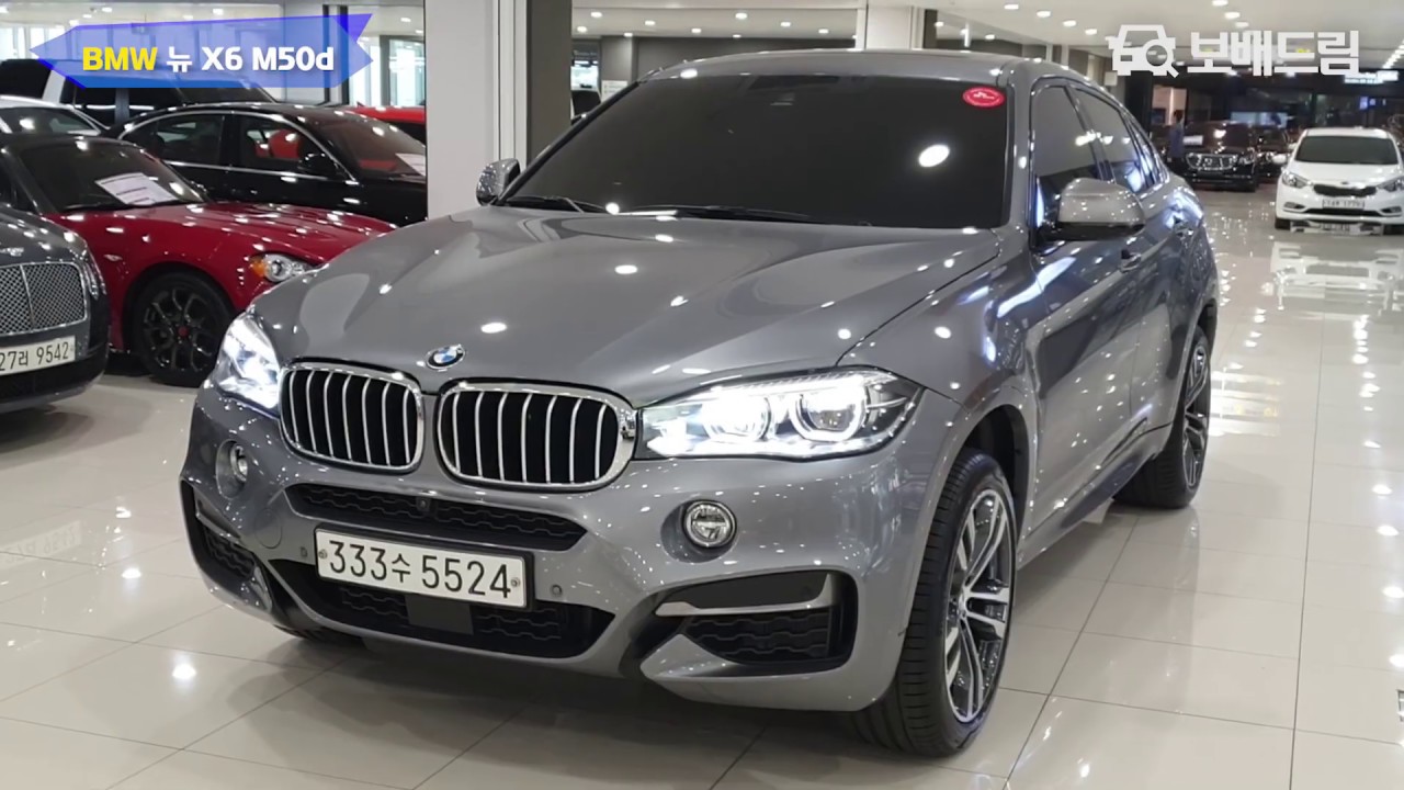 2018 BMW 뉴 X6 M50d