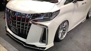 【大阪オートメッセ 2019】トヨタ アルファード（ALPHARD）30系 KUHL PREMIUM 30A SSⅡ BODY KITの紹介（フルカスタムコンプリート）