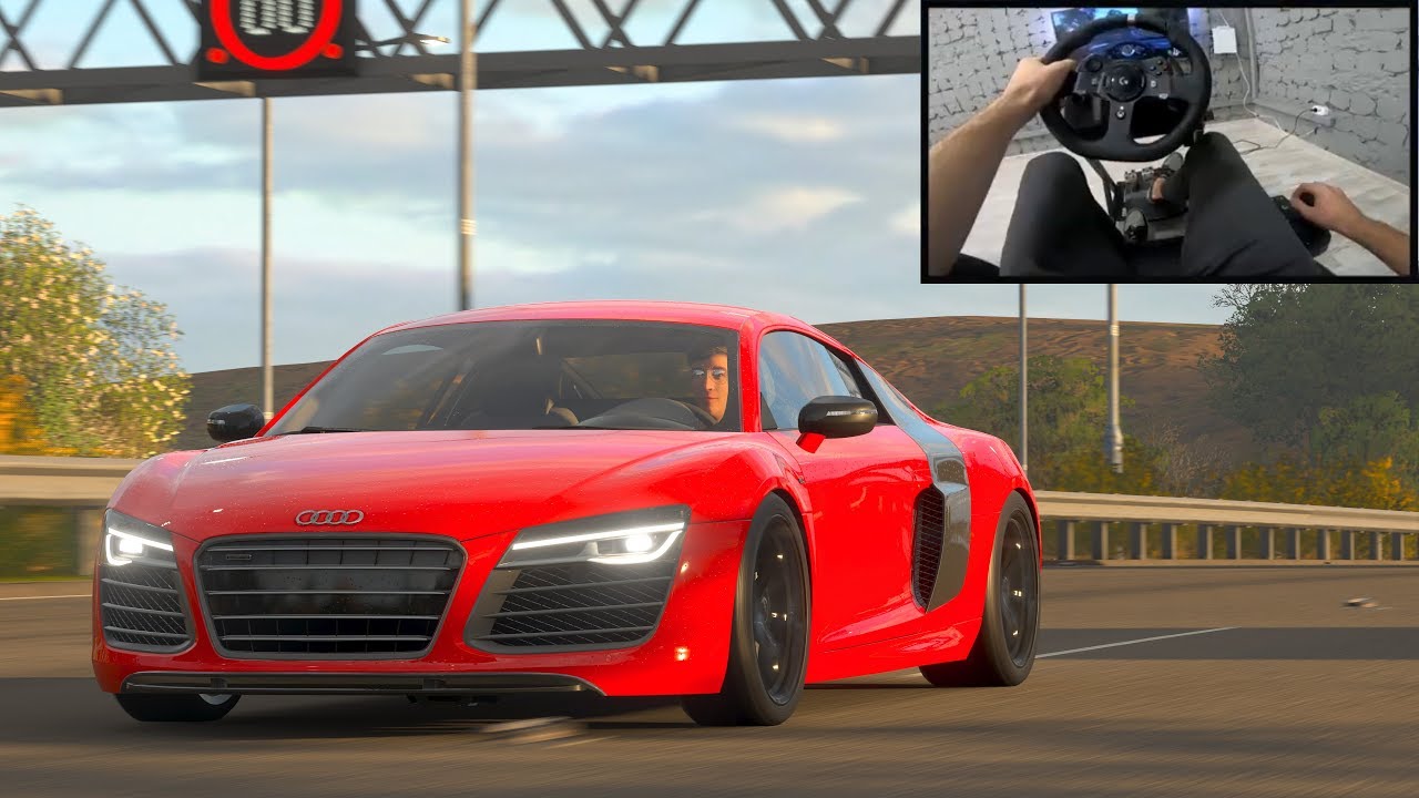 Audi R8 Coupe V10 Plus 5 2 FSI Quattro – Forza Horizon 4 | Logitech g920 gameplay | Episode 11