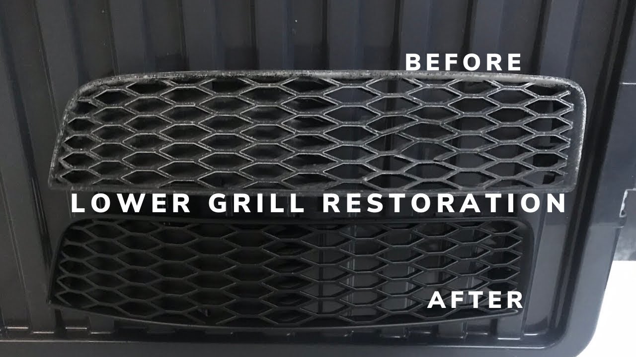 Audi TT Lower Grill HOW TO Transformation Mk1 8N