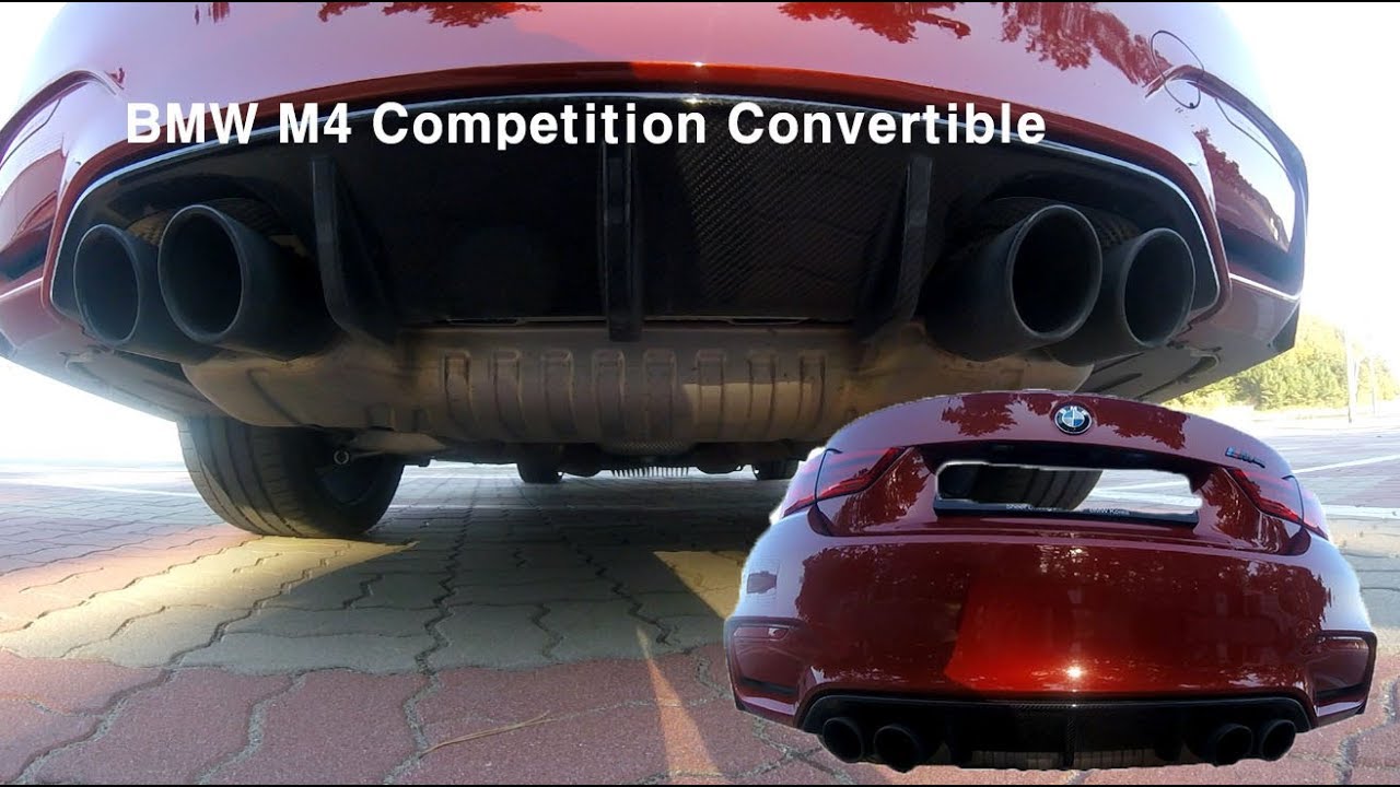 BMW M4 컴페티션 컨버터블 사운드 (M4 Competition Convertible Exhaust Part 1)