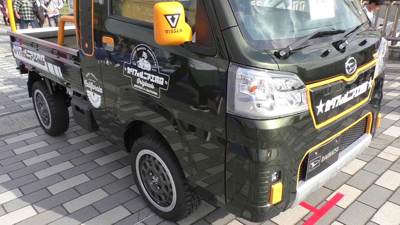 DAIHATSU HIJET TRUCK JUMBO： ダイハツ・ハイゼットトラック ジャンボカリフォルニア工務店Ver