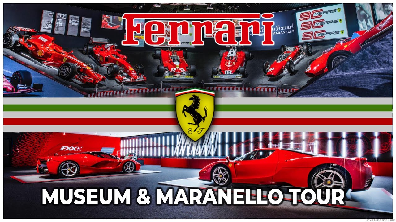 Ferrari Museum & Maranello Tour – 288 GTO, F40, F50, Enzo, LaFerrari, FXXK Evo, F1, P80/C and more!