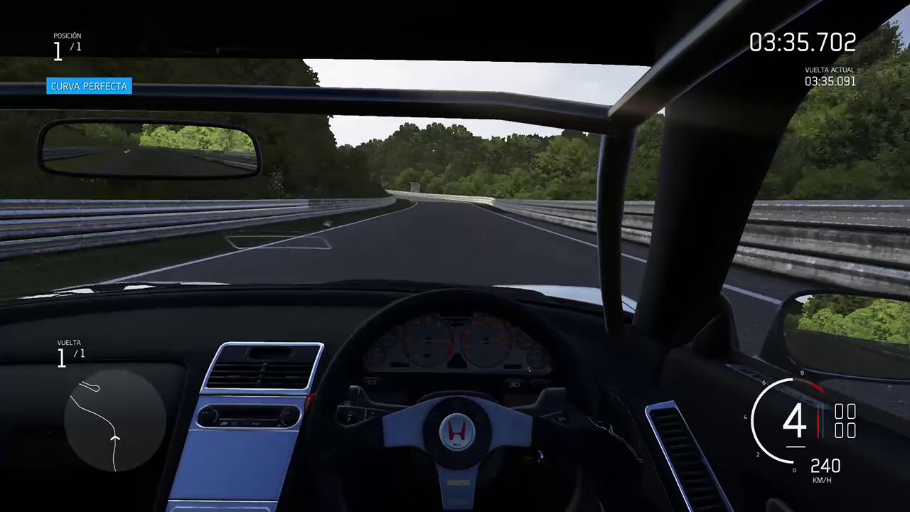 Honda NSX-R Nurburgring Full Lap 7:00:061 (Forza Motorsport 6)