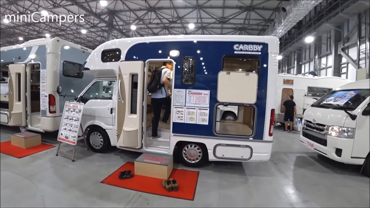 Japanese campers TOWA WOHN CARBBY 2020  キャンピングカー