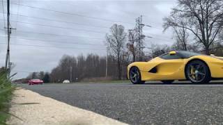 LaFerrari, Pista Spider, Ford GT, 812 Superfast, Portofino Leaving