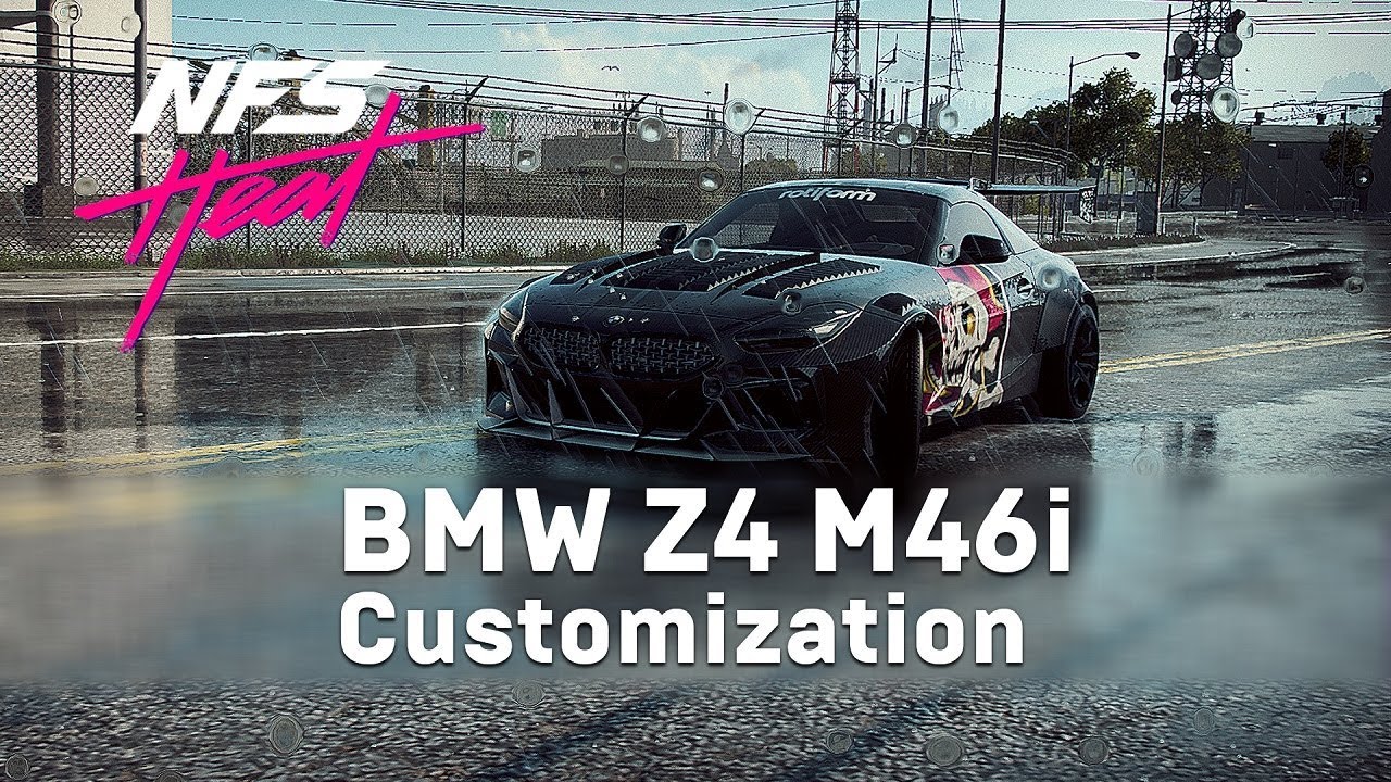 NFS HEAT | BMW Z4 M46i Customization & Gameplay Cop Chase