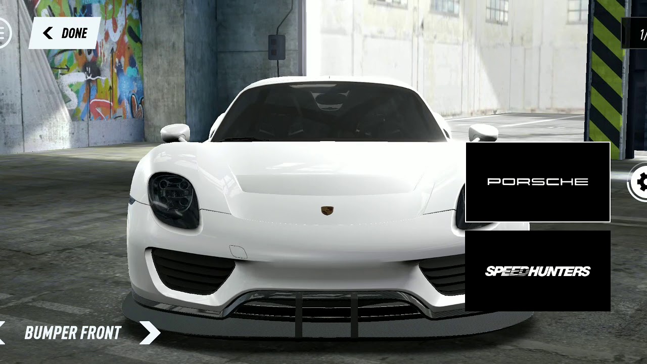 NFS Heat Studio - Porsche 918 Spyder build