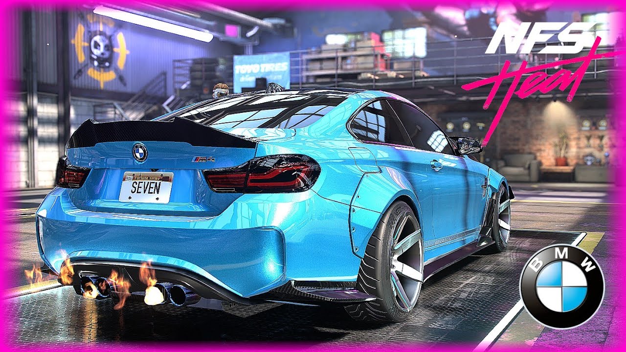 Need For Speed HEAT - BMW M4 Coupe   Customization and Top Speed Gameplay