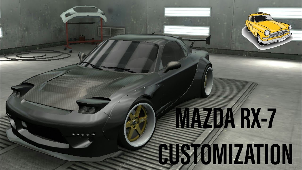 Need for speed no limits : Mazda RX-7 build (Rocket bunny)