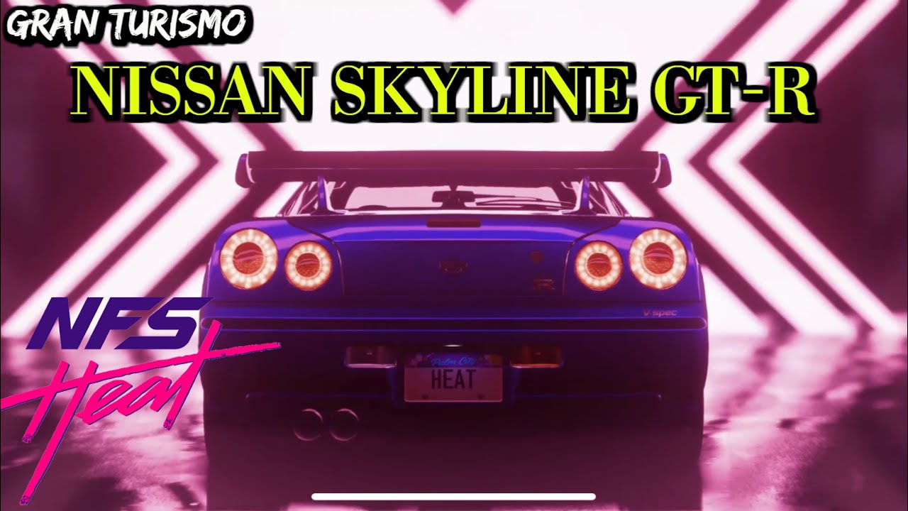 Nissan Skyline GT-R R34 En Need For Speed Heat | Gano Mi Primera Carrera | GRAN TURISMO LATINO