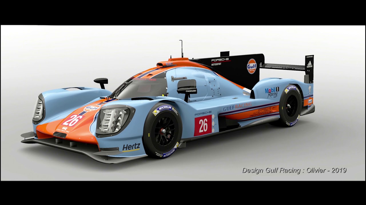 Porsche 918 – Gulf Racing