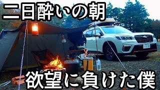 【新型フォレスター】ひとりキャンプ後編