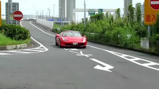 フェラーリ458シフトダウン