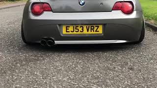 BMW Z4 3.0i custom exhaust