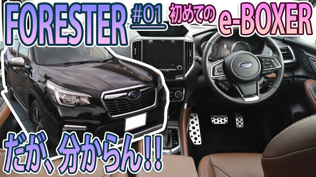 【FORESTER #01】試乗して来たよ！！だが、分からん(；ﾟДﾟ)！！