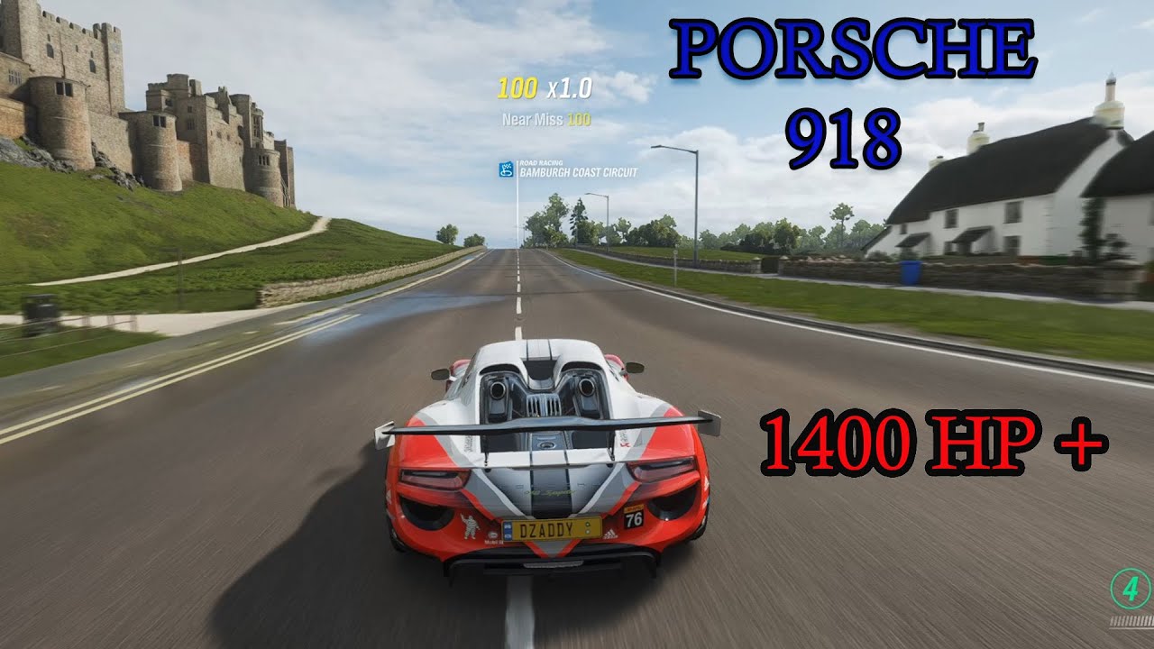 FORZA HORIZON 4 : PORSCHE 918 SPYDER 1440 HP GAME PLAY