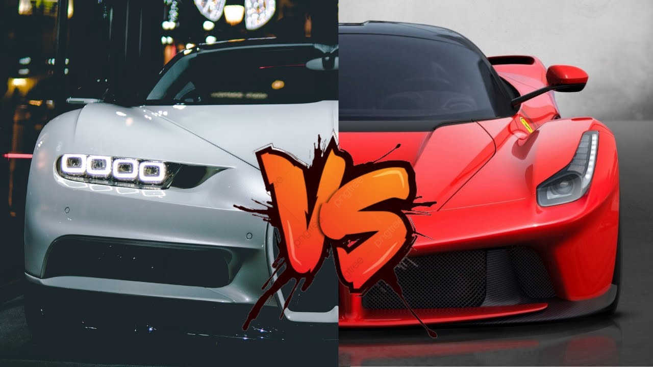 Ferrari LaFerrari vs Bugatti veyron