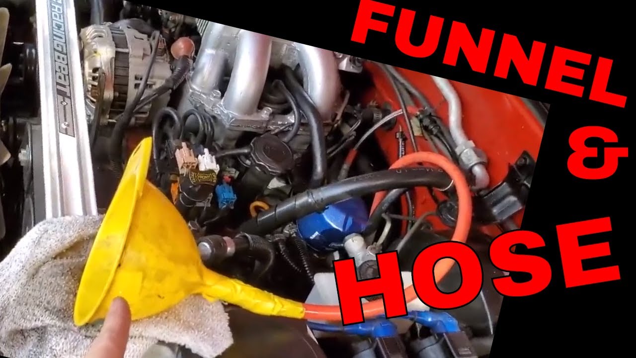 Mazda RX7 Transmission Fluid - The Easy Way