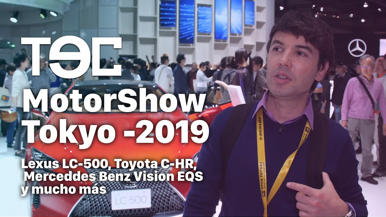 MotorShow Tokyo 2019: Lexus LC-500, Toyota C-HR, Merceddes Benz Vision EQS y mucho más