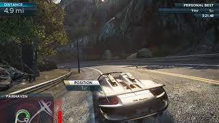 NFS MW 2012 porsche 918 spider Drift