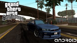 Nissan Skyline GTR R34 p/gta sa android