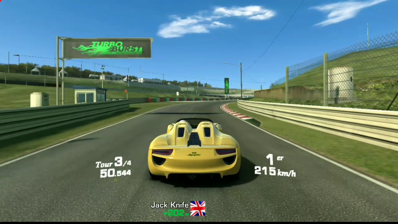 RÉAL RACING 3 COURSE AVEC LA PORSCHE 918 SPAYDR