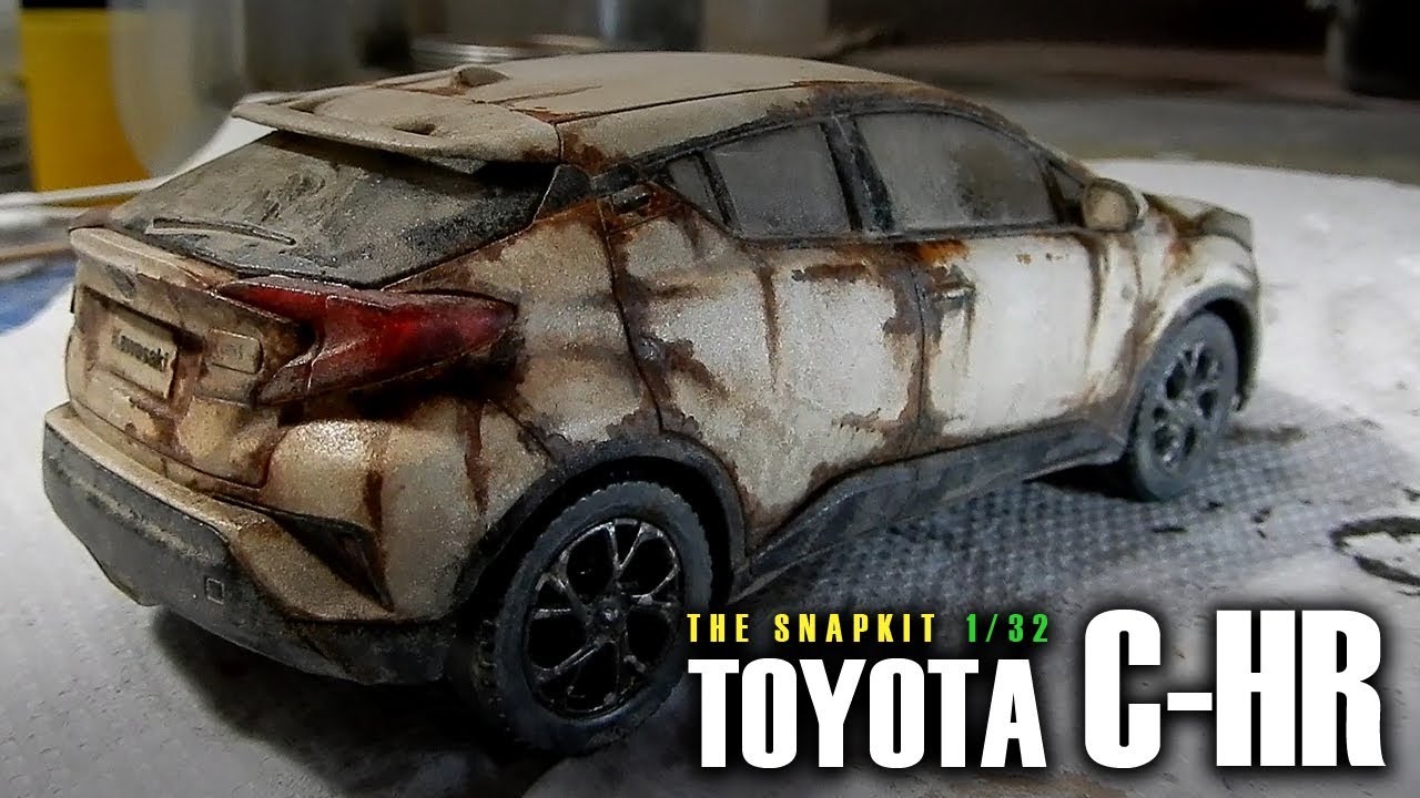 【アオシマ】 TOYOTA C-HR 【楽プラ THE SNAPKIT 1/32】