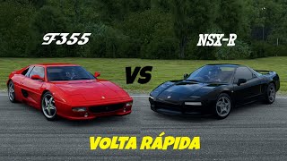 Volta Rápida Ferrari 355 vs Honda NSX - Forza Motorsport 7