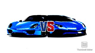 Who's the best? aventador SV VS Porsche 918 spider with 🌟2