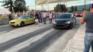 cupra 290 vs bmw m4 / Rennen