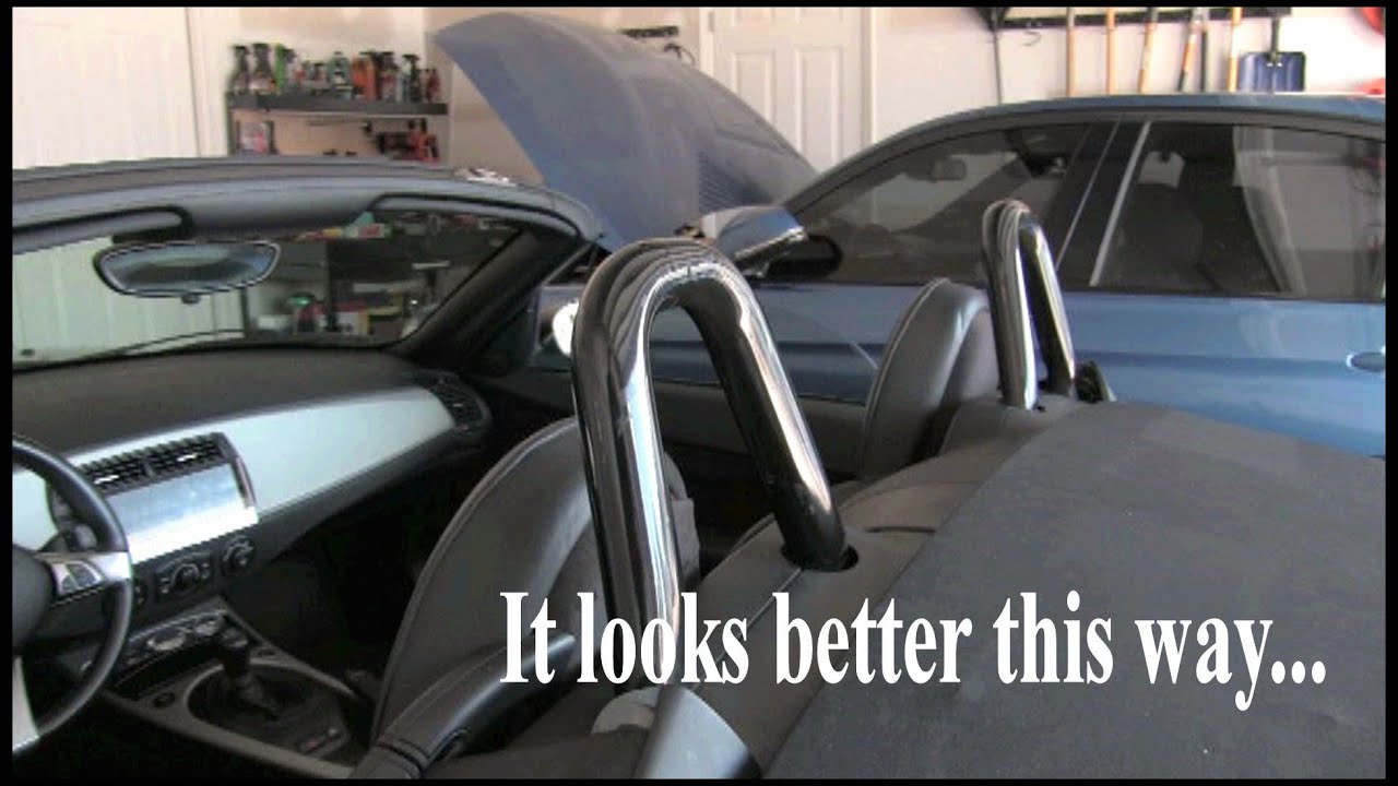 2005 BMW Z4 Accidental Roll Bar Hoop Mod