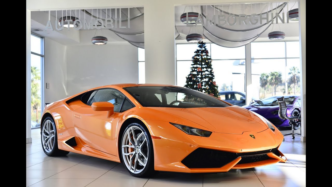 2016 Lamborghini Huracan LP 610-4 Arancio Borealis C026