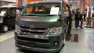 【大阪ｷｬﾝﾋﾟﾝｸﾞｶｰｼｮｰ 2019】トヨタ ハイエース（HIACE）S-GL ゆったりワゴン（1ナンバー）バンコンバージョンの紹介