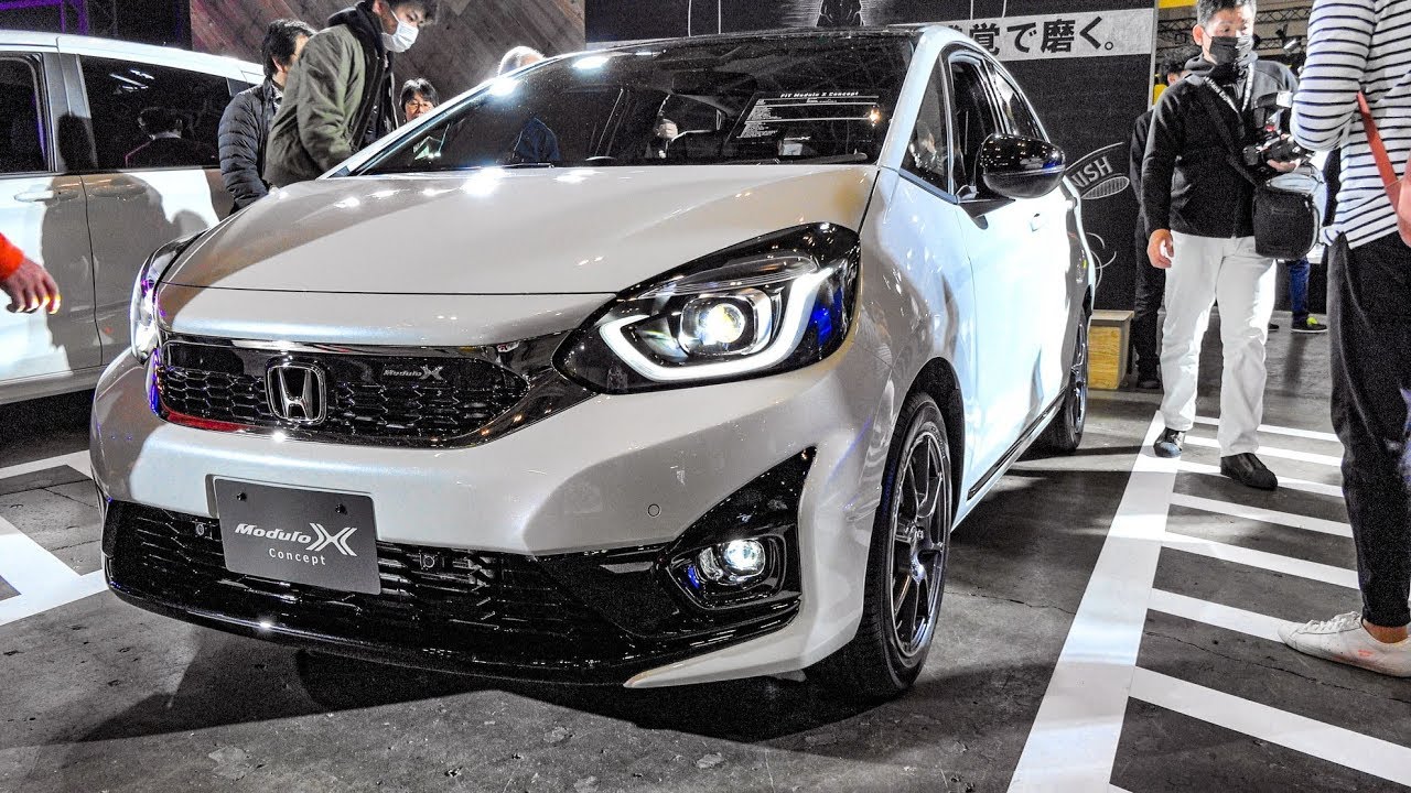 (4K)HONDA new FIT Modulo X Concept ホンダ 新型フィット モデューロXコンセプト - TOKYO AUTO SALON 2020