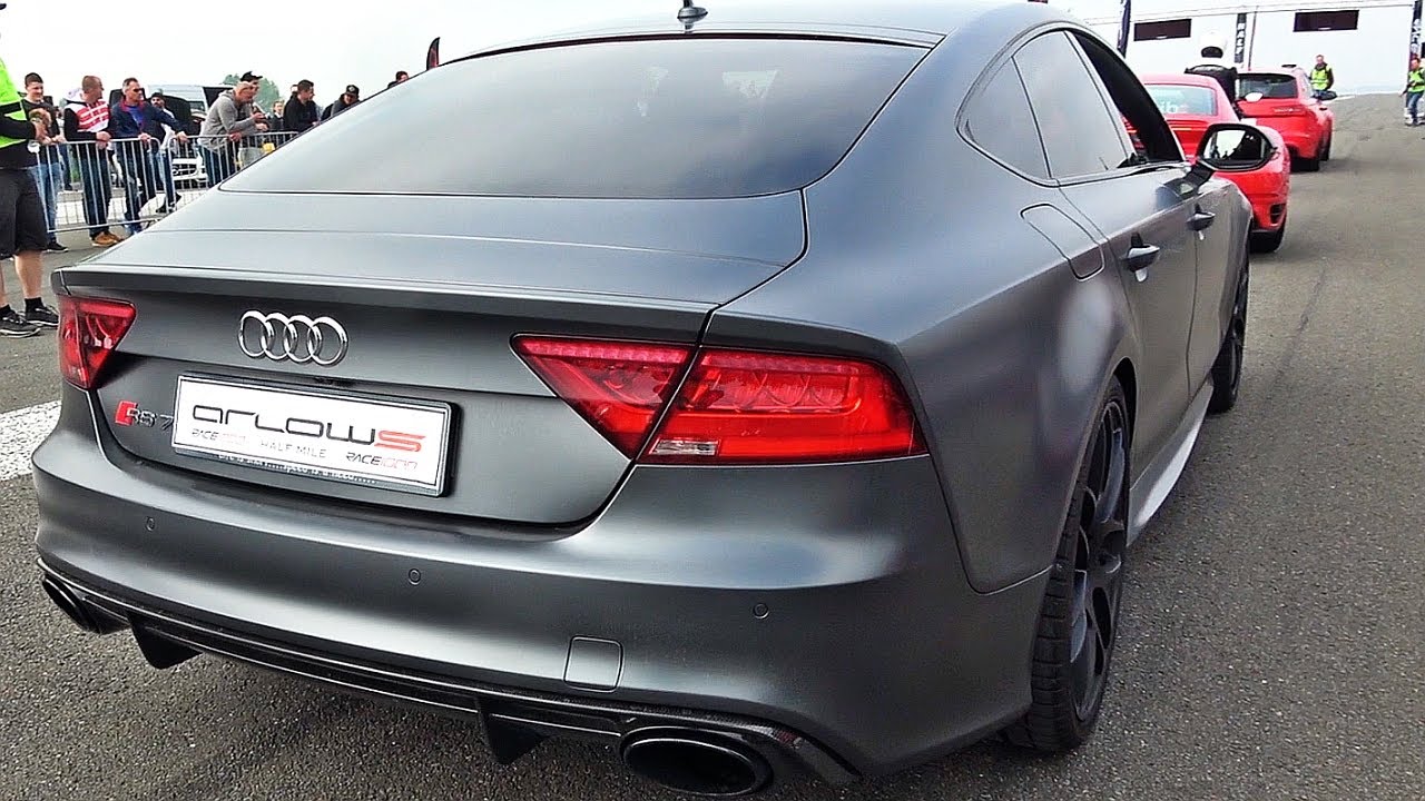 680HP Audi RS7 C7 4.0 TFSI Quattro Exhaust SOUND