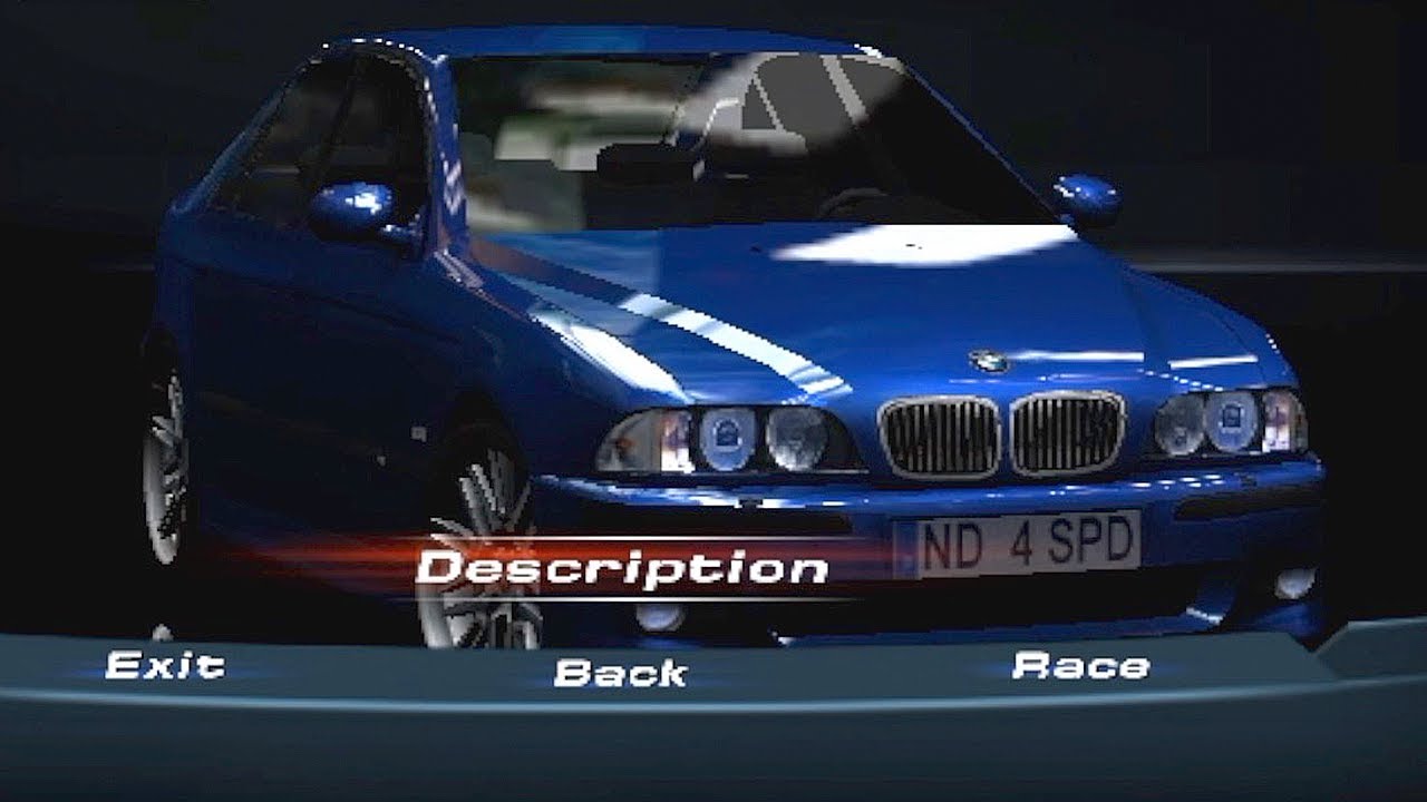 BMW M5 [E39] 1998–2003 | Need for Speed: Hot Pursuit 2