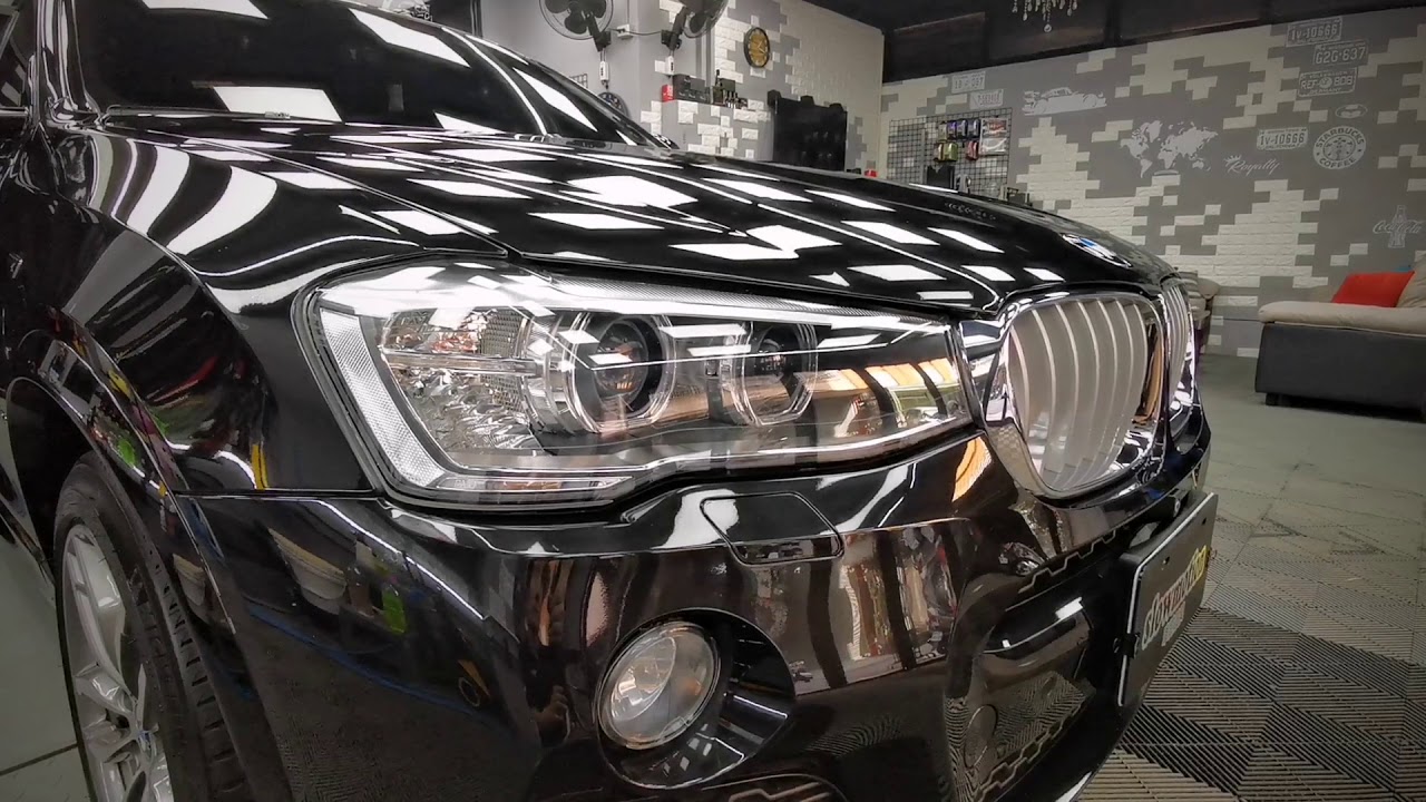 BMW X4 30d TASUKE 稀土鍍膜-金標 TEVO GLASS GARD 全車玻璃鍍膜 slowmotion鋁圈鍍膜 保固一年期